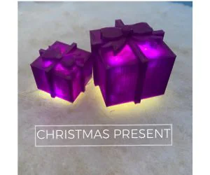 Color Me 3D Christmas Present 3D Models