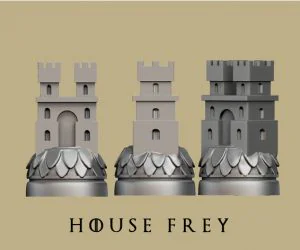 Game Of Thrones Frey Marker Reproduction 3D Models