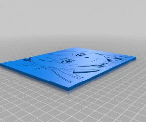Crying Aqua Konosuba 3D Models
