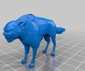 Pseudo Dog Printable 3D Models