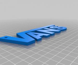 Vans Logo 3D Models