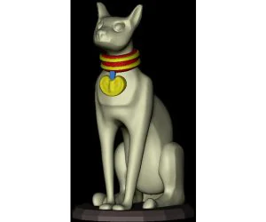 Egypt Cat 3D Models
