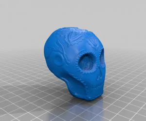 Sugar Skull 3D Models
