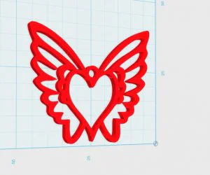 Heart Wings 3D Models