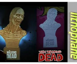 Lithophane The Walking Dead 3D Models