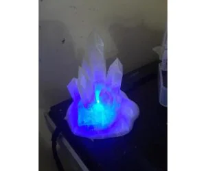 Crystal Lamp 3D Models