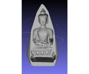 Buddha Iii. Optical Illusion Mould Stand 3D Models