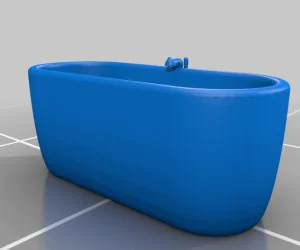 Bath For In Dollhouse 3D Models