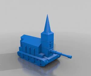 Churchtank 3D Models