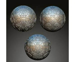 Sculpted Sphere By Dantego 3D Models