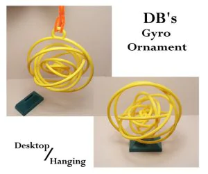 Db’S Desktophanging Gyro Ornament 3D Models