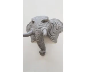 Elephant Head 3D Models
