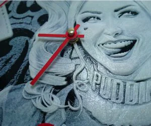Reloj Harley Quinn 3D Models