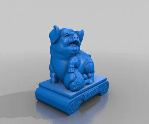 Lucky Pig 3D Models