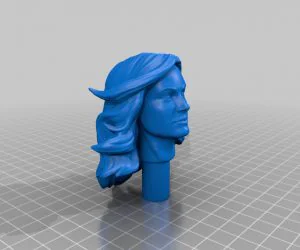 Captain Marvel Bust By Jsstudio 3D Models
