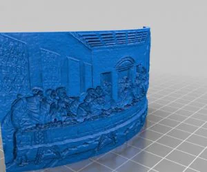 Da Vinci’S The Last Supper Lithopane 3D Models