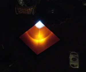 6 Inch Pyramid Lamp 3D Models