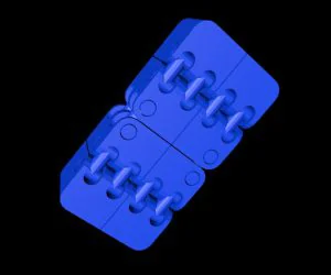 Remix Kobayashi Fidget Cube With Supports 3D Models