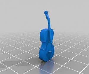 Mini Cello 3D Models