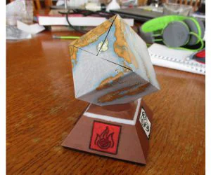 Avatar The Last Airbender Cube Map 3D Models