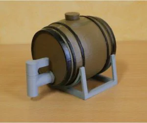 Mini Barrel 3D Models