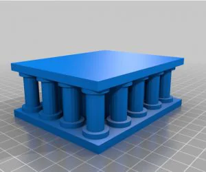 Pedestals For Displaying Items 3D Models