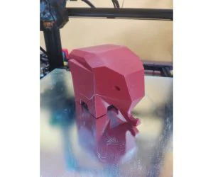 Lowpoly Elephant 3D Models