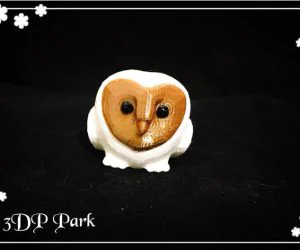 Love Owl 單、雙噴頭均可 3D Models