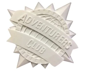 Adventurers Club Plaque Inspired By Pleasure Island 3D Models