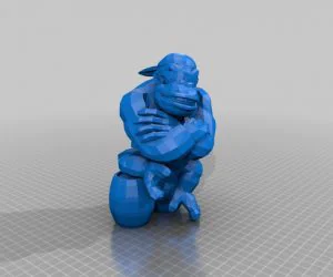 Funky Kong Low Poly 3D Models