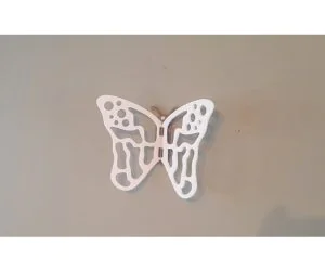 Butterfly Wall Decoration 3D Models