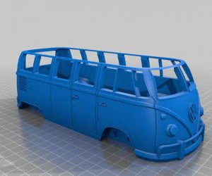 Vw Bus Repaired 3D Models