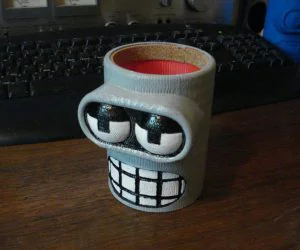 Bender Beer Cozy 3D Models