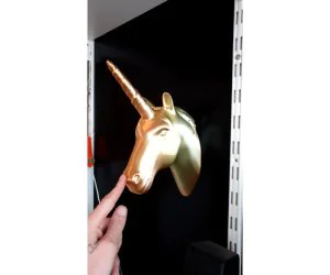 Unicorn Scrunchy Holder 3D Models