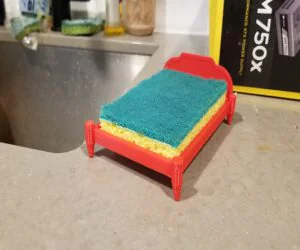 Even Sponges Need A Bed 3D Models