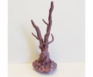 Twin Tree Sculpture 3D Models