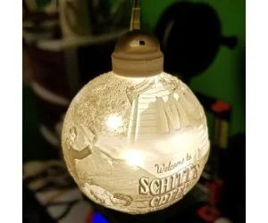 Litho Ornament Cap For Fairy Lights 3D Models