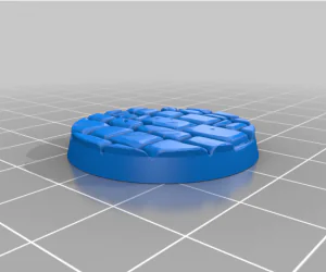 Thematic Bases Battleyak Miniatures Patreon Sample 3D Models