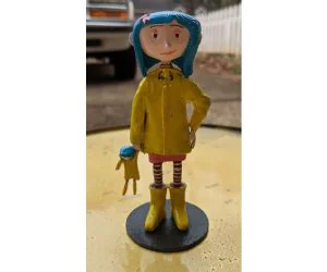 Coraline And Coraline Doll 3D Models