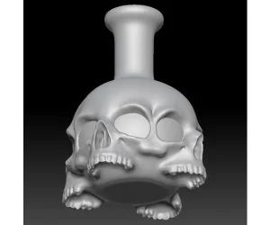 Skull Beaker 3D Models