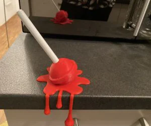 Melting Lollipop 3D Models