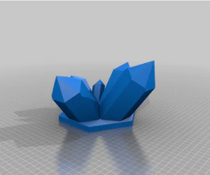 Crystals Stand 3D Models