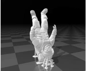Dead Astronaut ʇnɐuoɹʇsɐ 3D Models