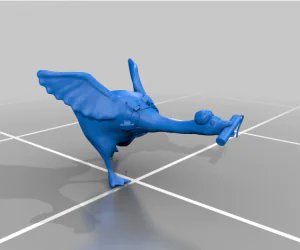 Untitled Goose Running 3D Models