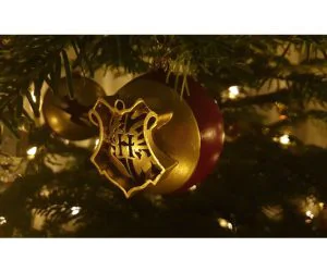 Harry Potter Christmas Ball: Hogwarts Coat Of Arms 3D Models