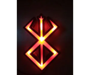Berserk Lighting Sign 3D Models