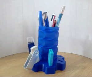 Pen Pot With Usb Holder 3D Models