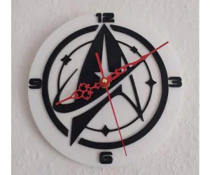 Star Trek Clock V 1 3D Models