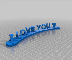I Love You As A Friend 3D Models