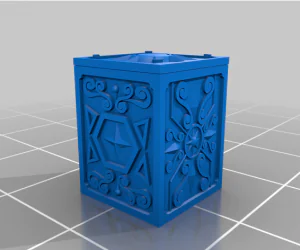 Saint Seiya Libra Box 3D Models